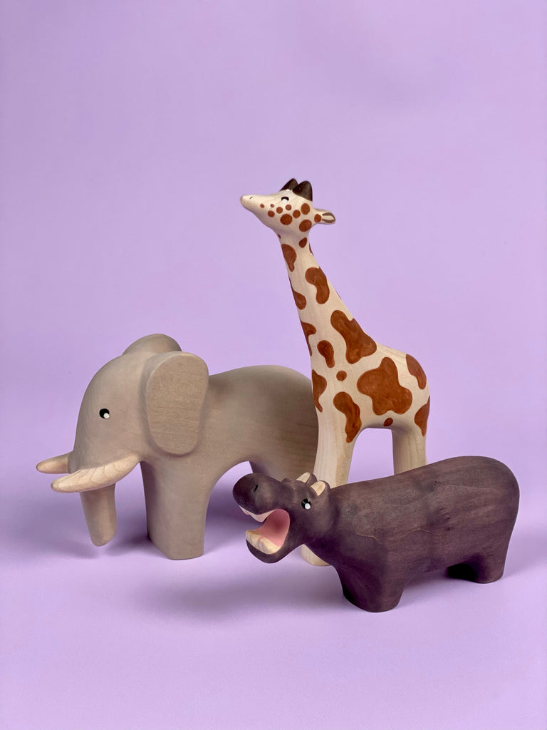 Wooden Magnetic Safari Animals