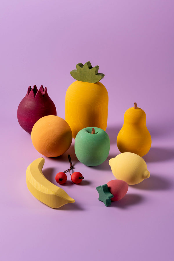 Wooden Fruits Set