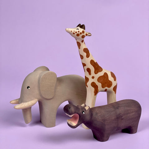 Wooden Magnetic Safari Animals