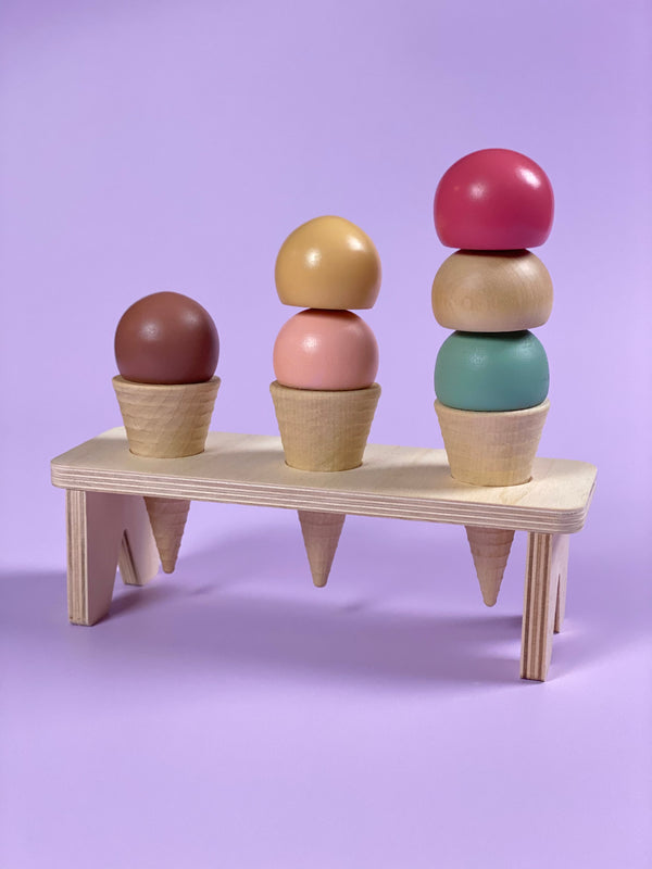 Goru v Dom Wooden Ice Cream Cones
