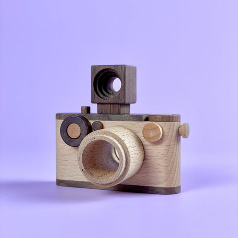 35mm Wooden Camera - Light Lion