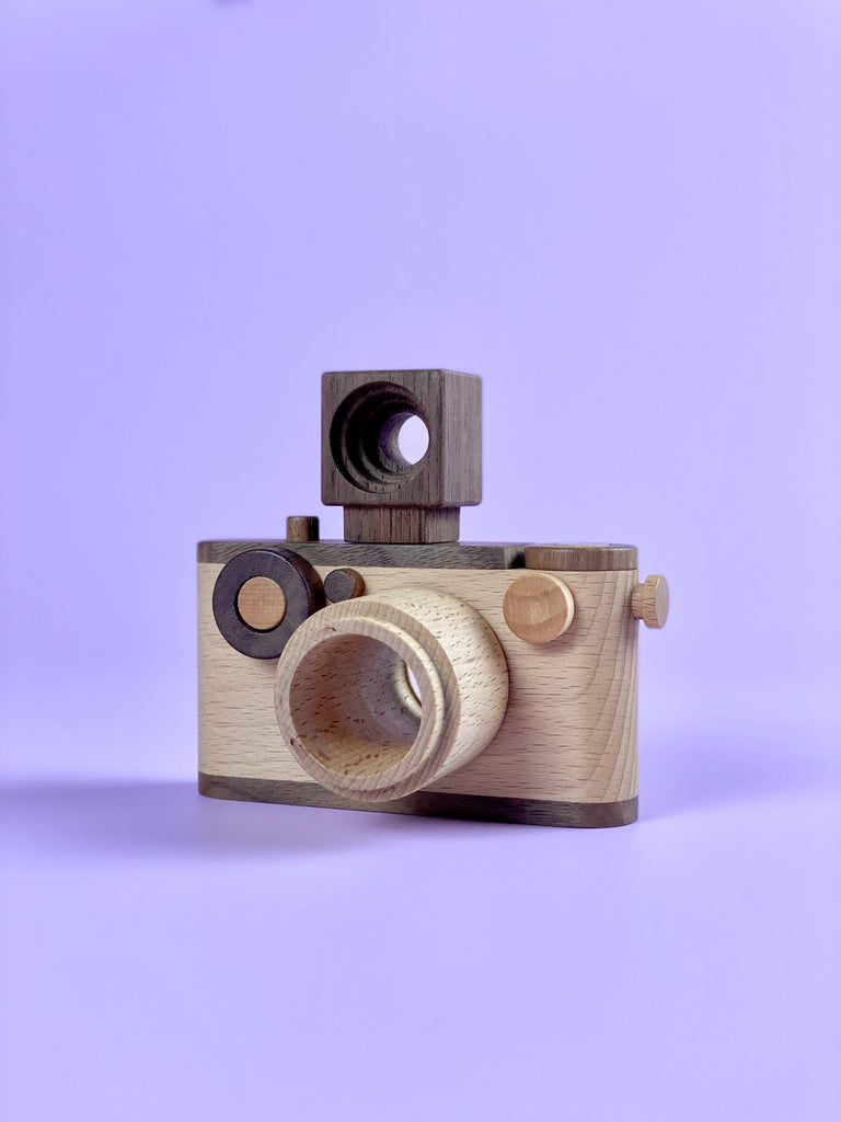 35mm Wooden Camera - Light Lion