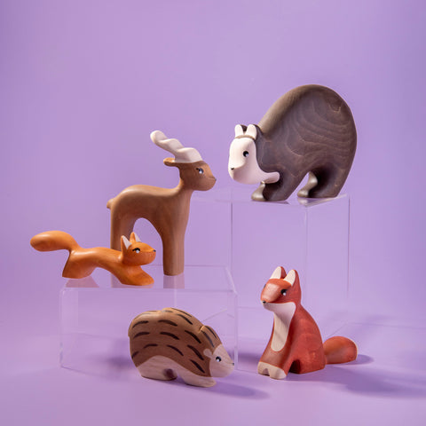 Wooden Forest Animals
