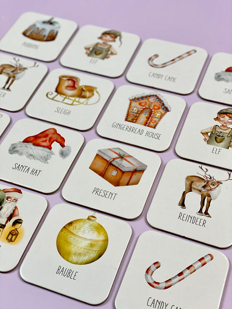 Memory Card Game - Christmas Edition